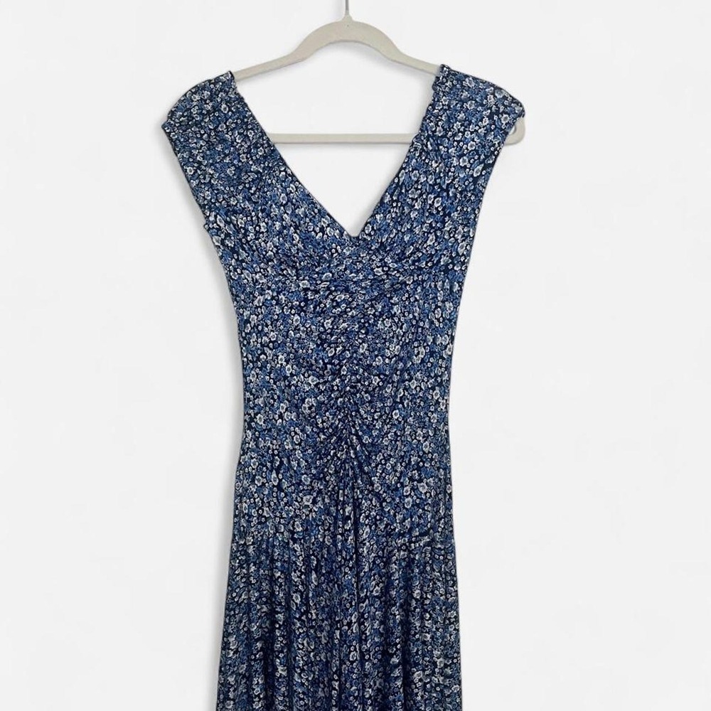 Egerie Paris Blue Floral Minidress